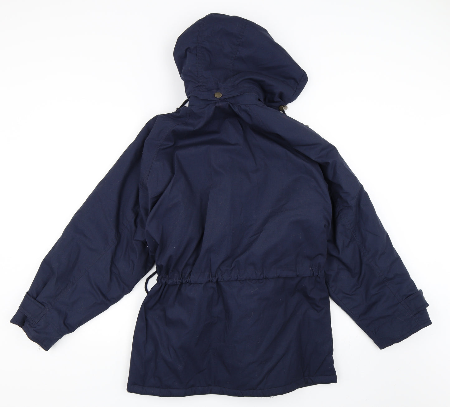 Preworn Girls Blue   Parka Coat Size 14 Years