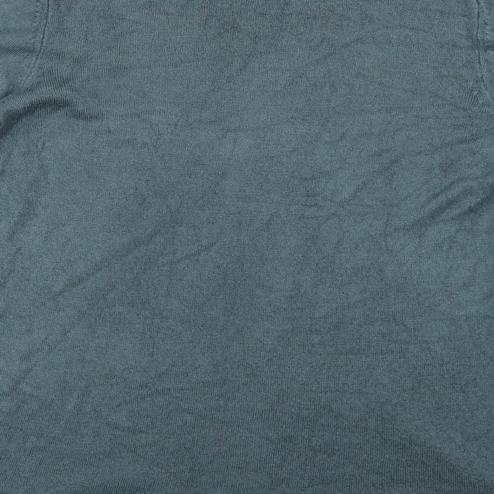 Marks and Spencer Womens Blue   Pullover Jumper Size 14
