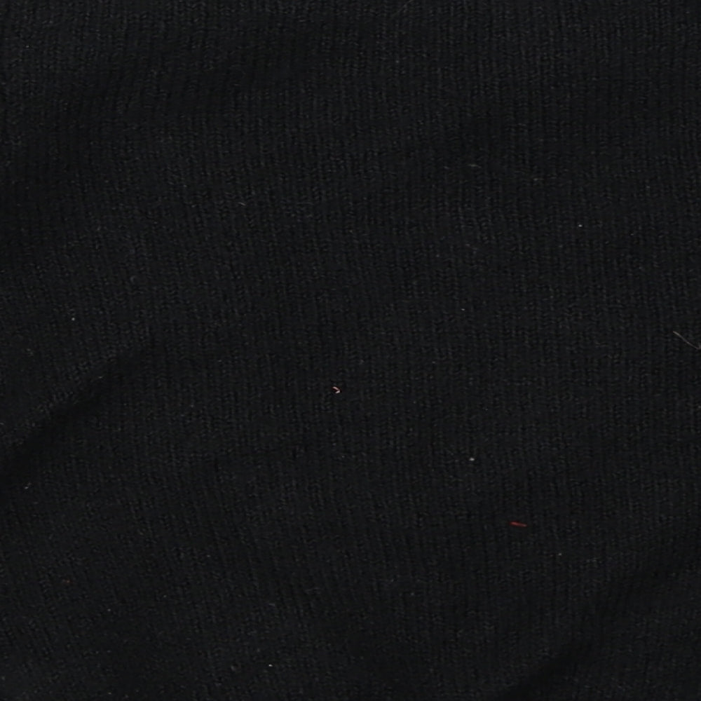 George Girls Black   Pullover Jumper Size 5-6 Years  - Christmas Jumper