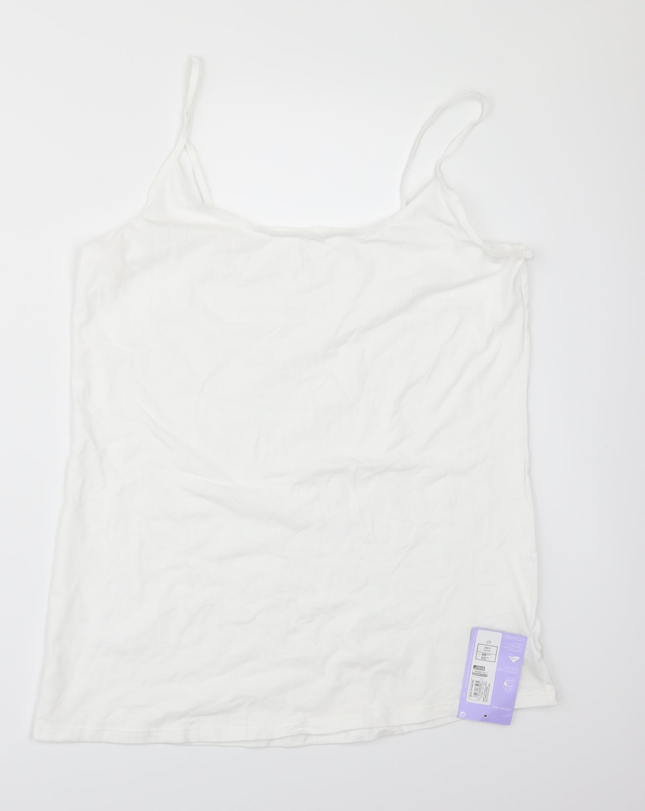 Marks and Spencer Womens White   Camisole T-Shirt Size 22