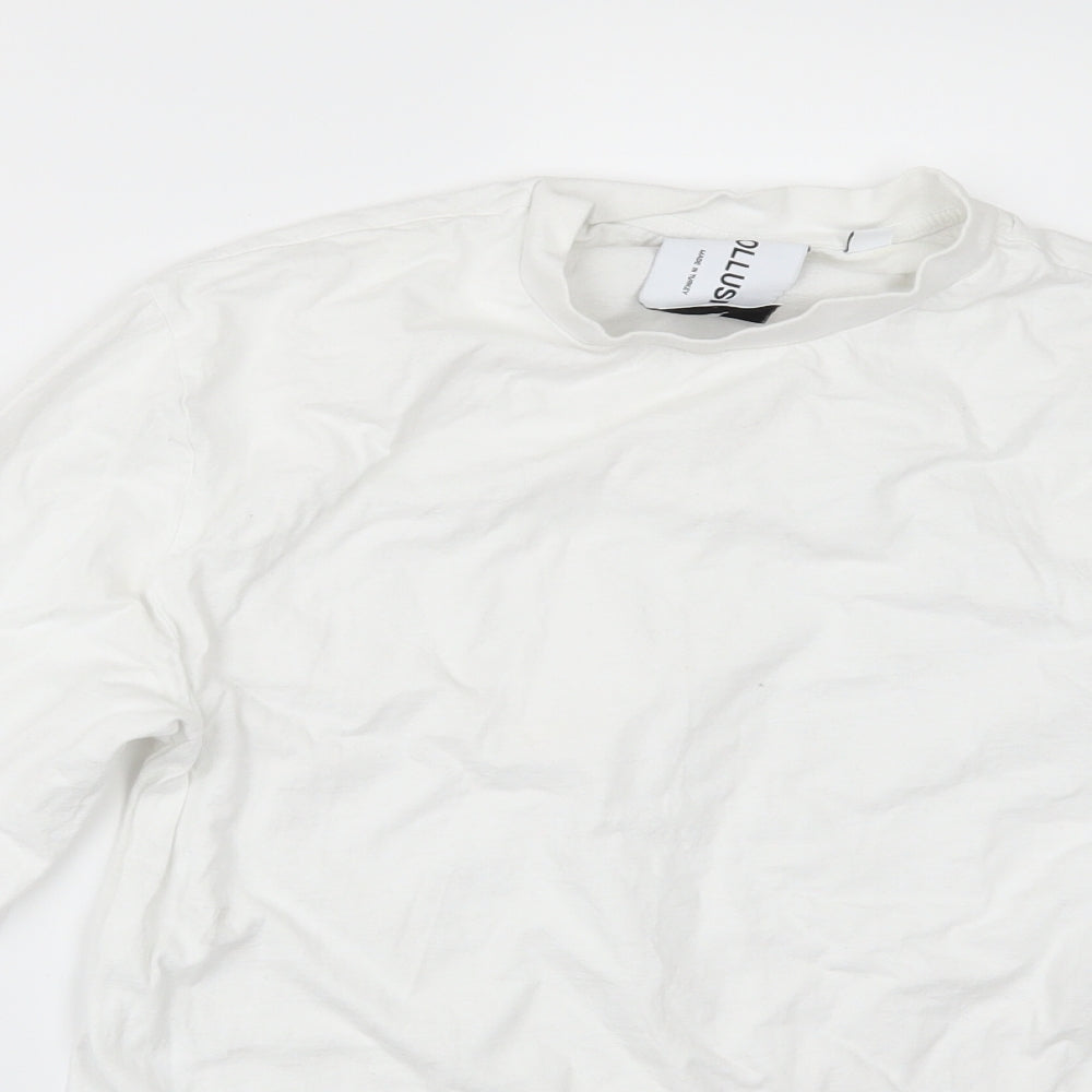COLLUSION Mens White    T-Shirt Size XS