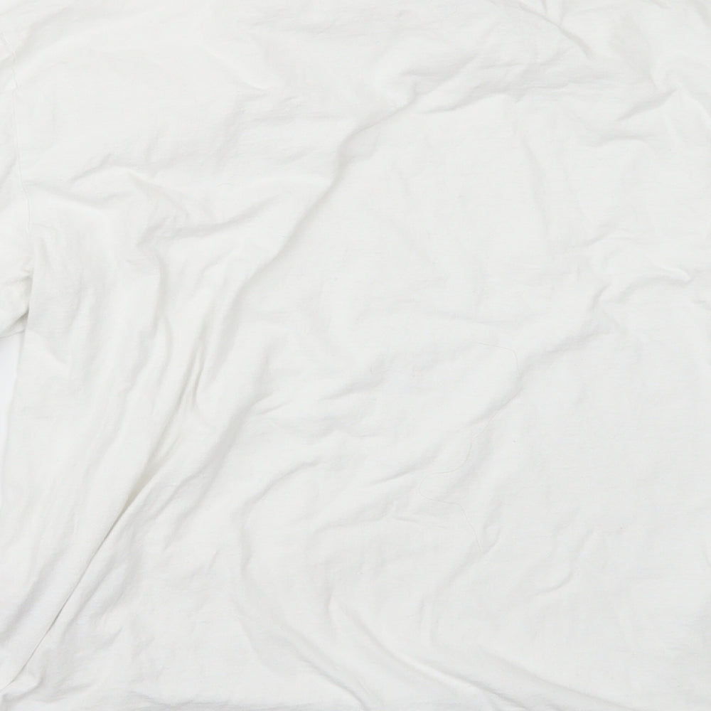 COLLUSION Mens White    T-Shirt Size XS