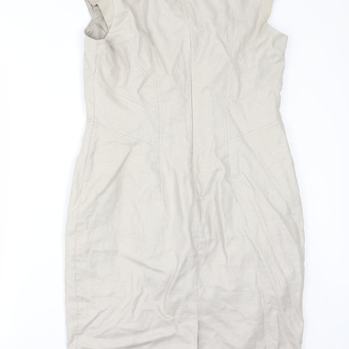 Marks and Spencer Womens Beige   Mini  Size 14