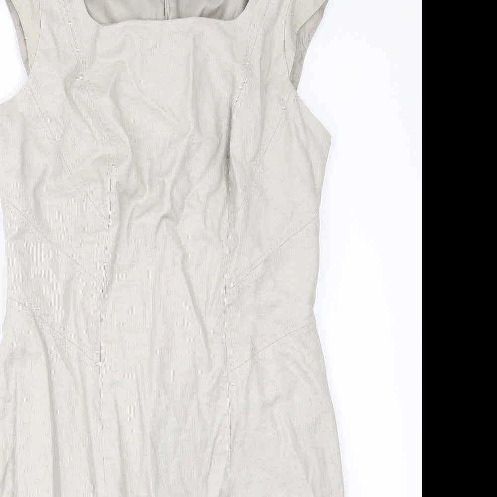 Marks and Spencer Womens Beige   Mini  Size 14