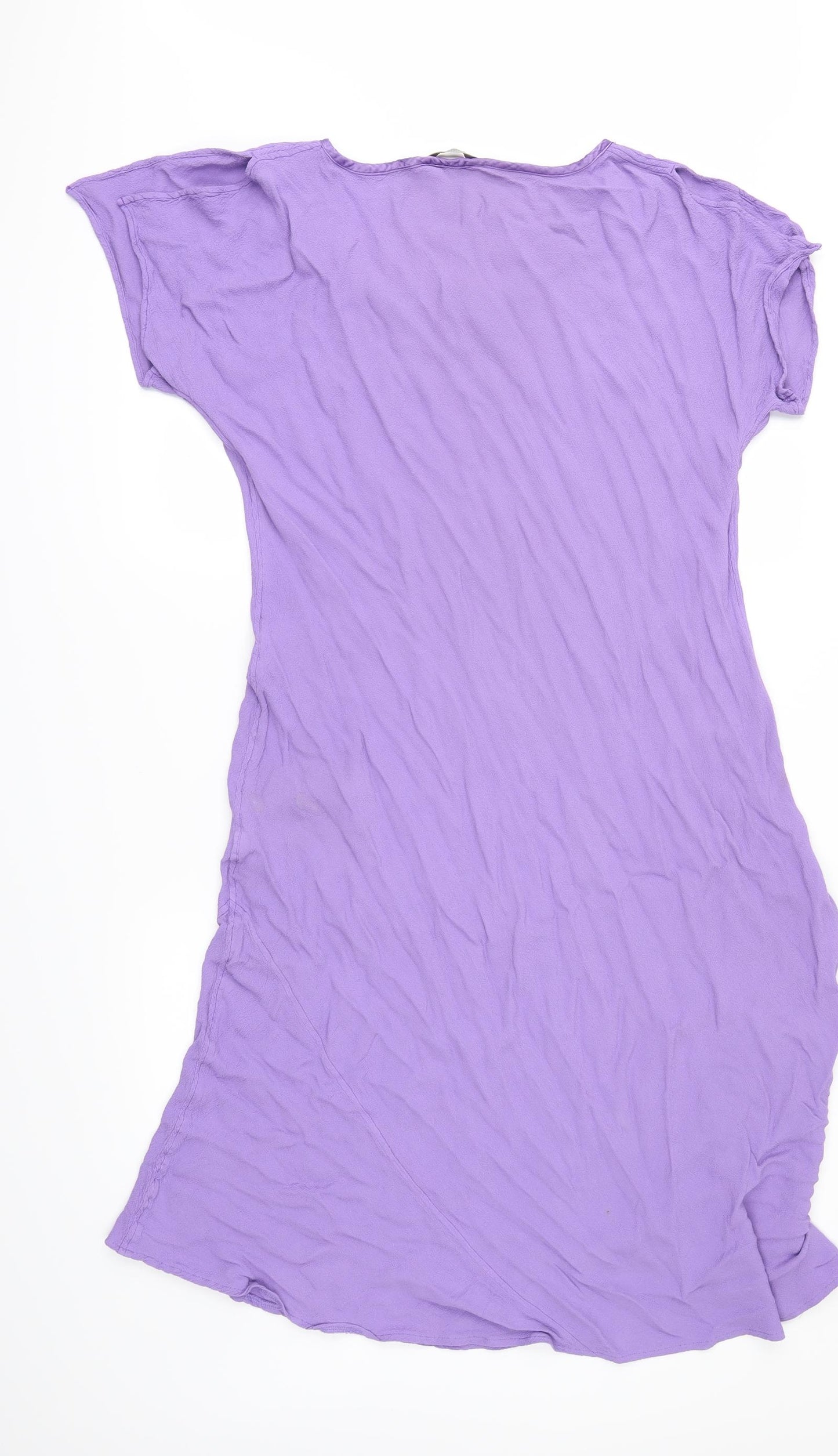 Marks and Spencer Womens Purple   A-Line  Size 20