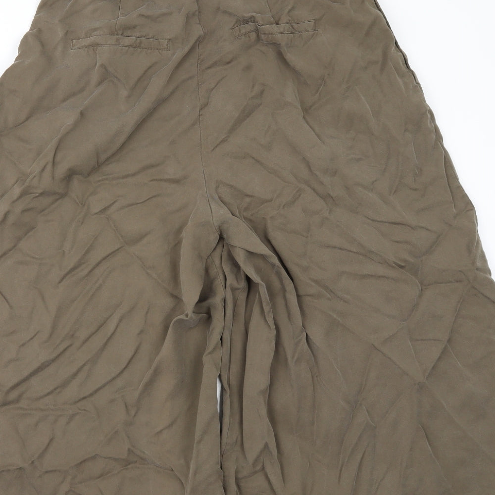 Oliver Bonas Womens Green   Cut-Off Shorts Size 14