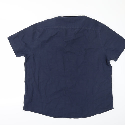 Red Herring Mens Blue    Button-Up Size 2XL