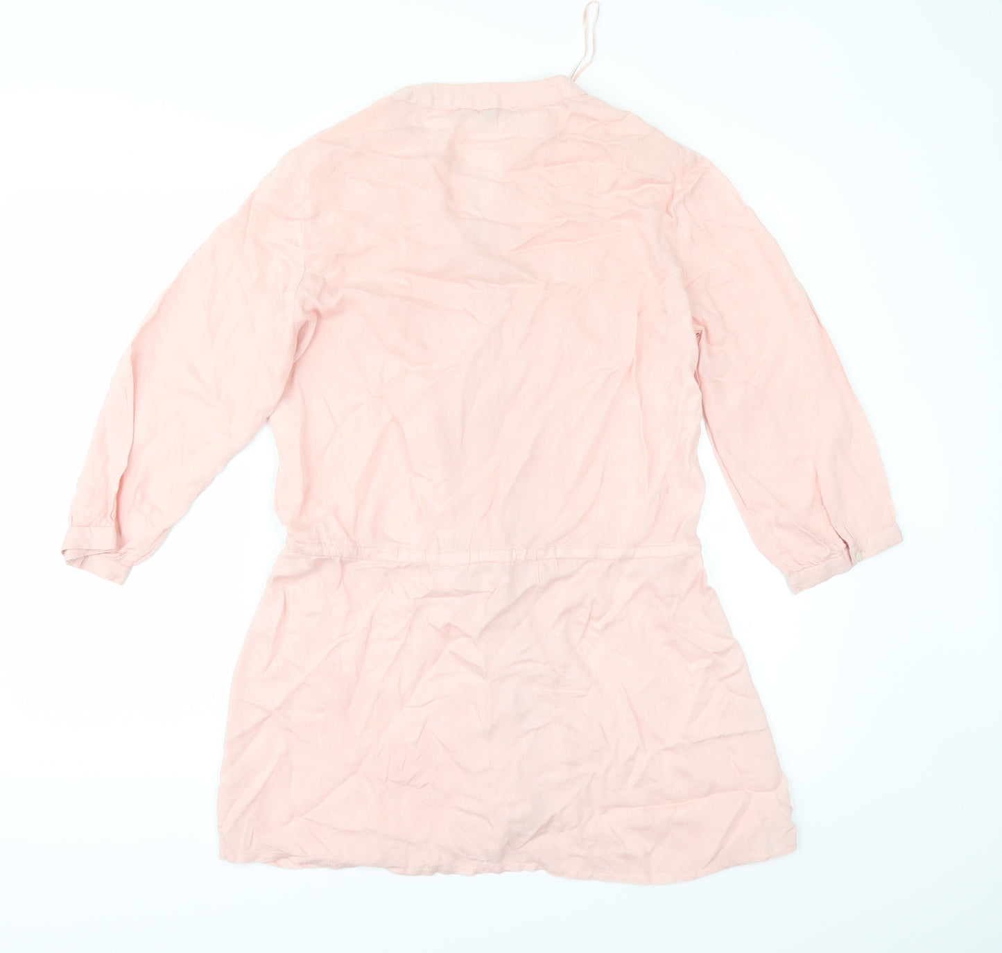 Etam Womens Pink   Tunic Button-Up Size 10