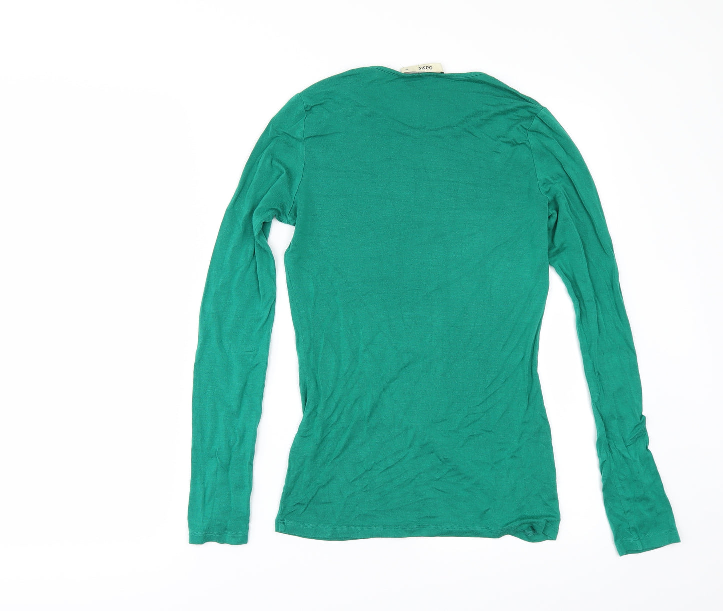 Oasis Womens Green   Basic T-Shirt Size XS