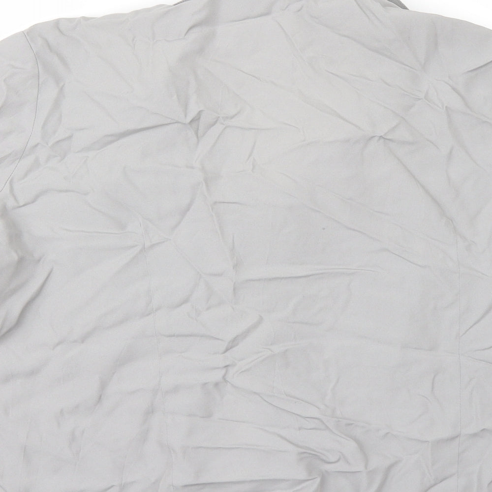 BHS Womens Grey   Tunic Button-Up Size 20