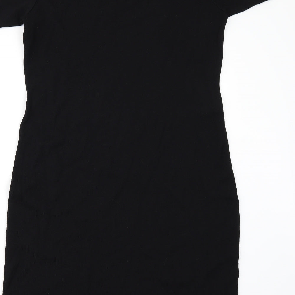 Jaeger Womens Black   Jumper Dress  Size L