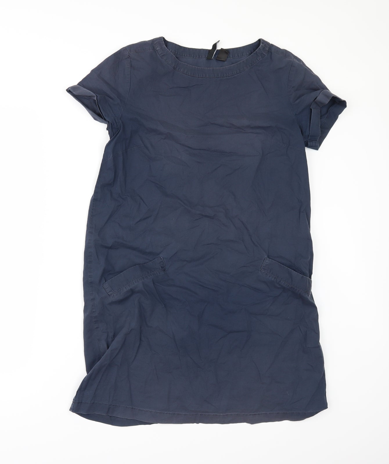 Mango Womens Blue   Shirt Dress  Size M