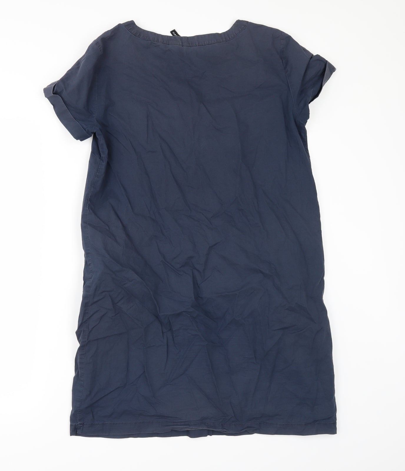 Mango Womens Blue   Shirt Dress  Size M