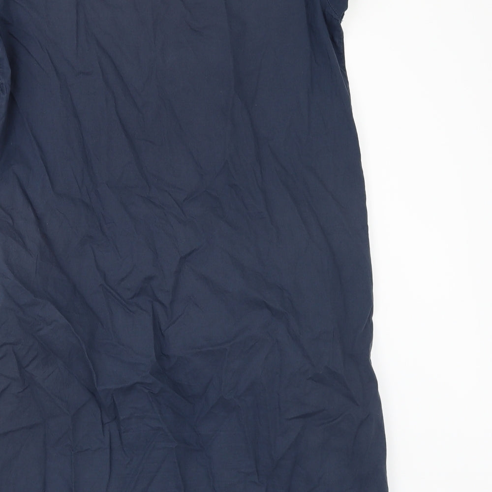 Mango Womens Blue   Shirt Dress  Size M