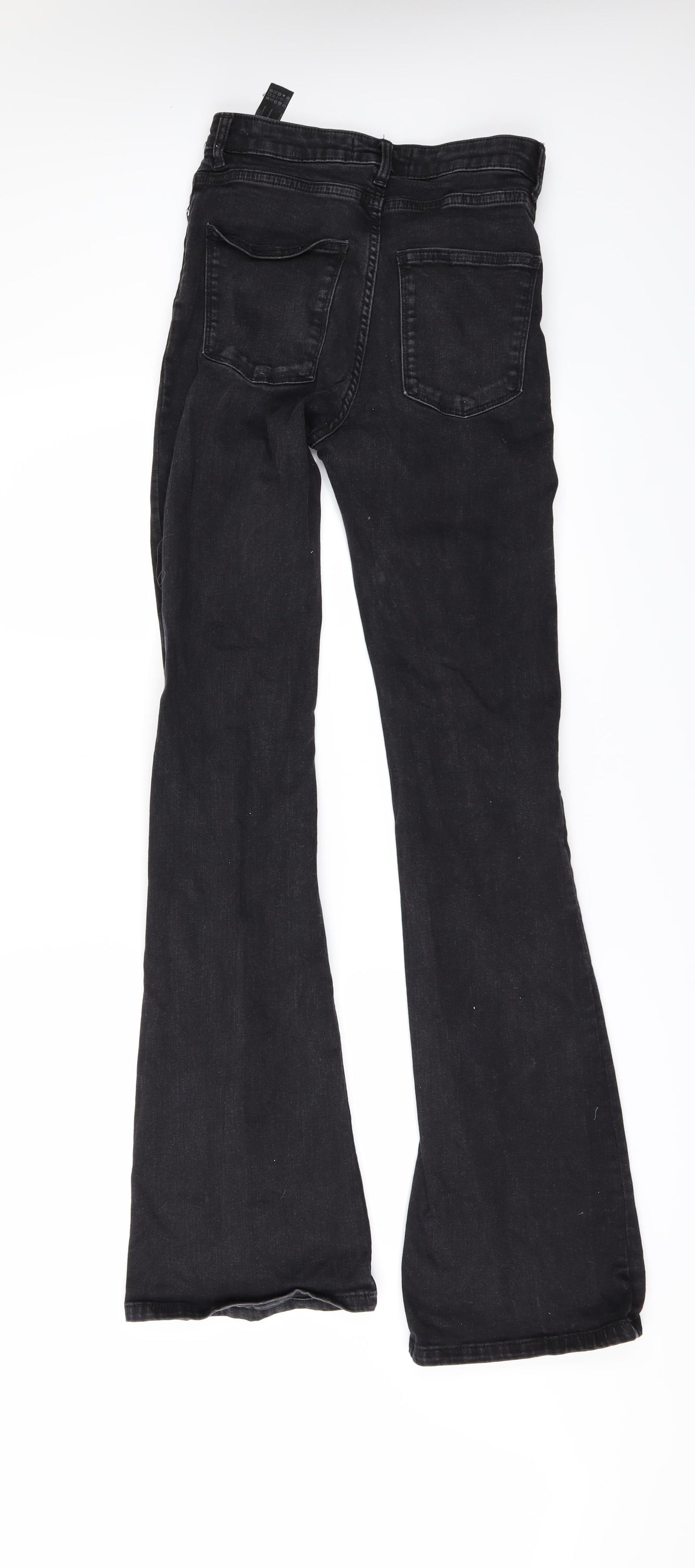 Zara Womens Black   Flared Jeans Size 8 L34 in