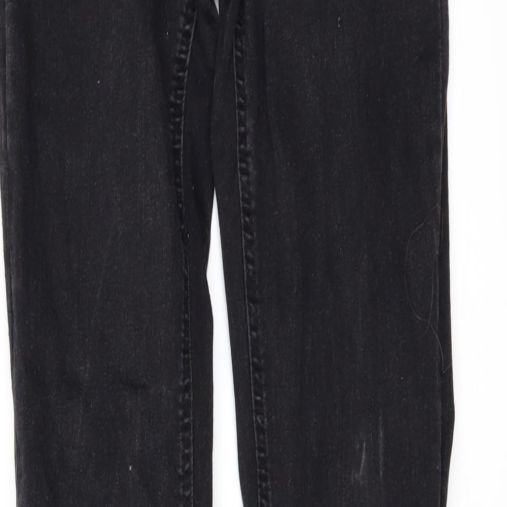 Zara Womens Black   Flared Jeans Size 8 L34 in