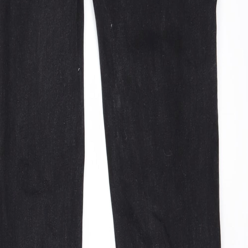 Zara Womens Black   Flared Jeans Size 8 L34 in