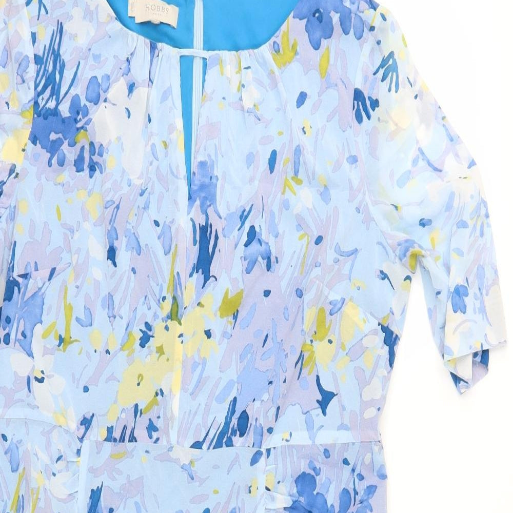 Hobbs Womens Blue Floral    Size 16