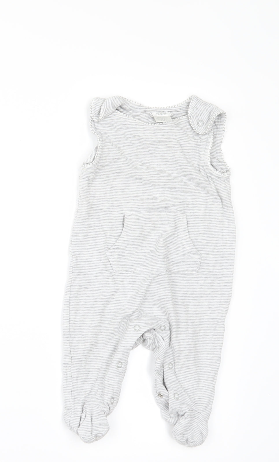 mamas & papas Boys Grey   Dungaree One-Piece Size 9-12 Months