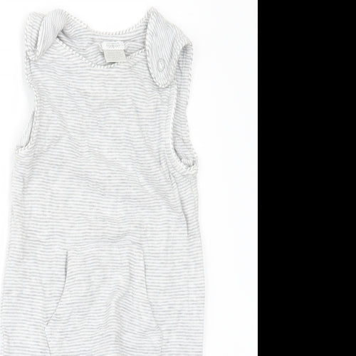 mamas & papas Boys Grey   Dungaree One-Piece Size 9-12 Months