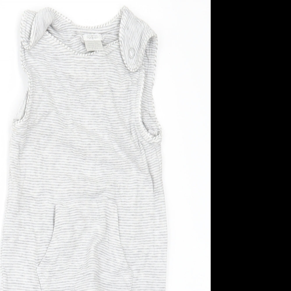 mamas & papas Boys Grey   Dungaree One-Piece Size 9-12 Months