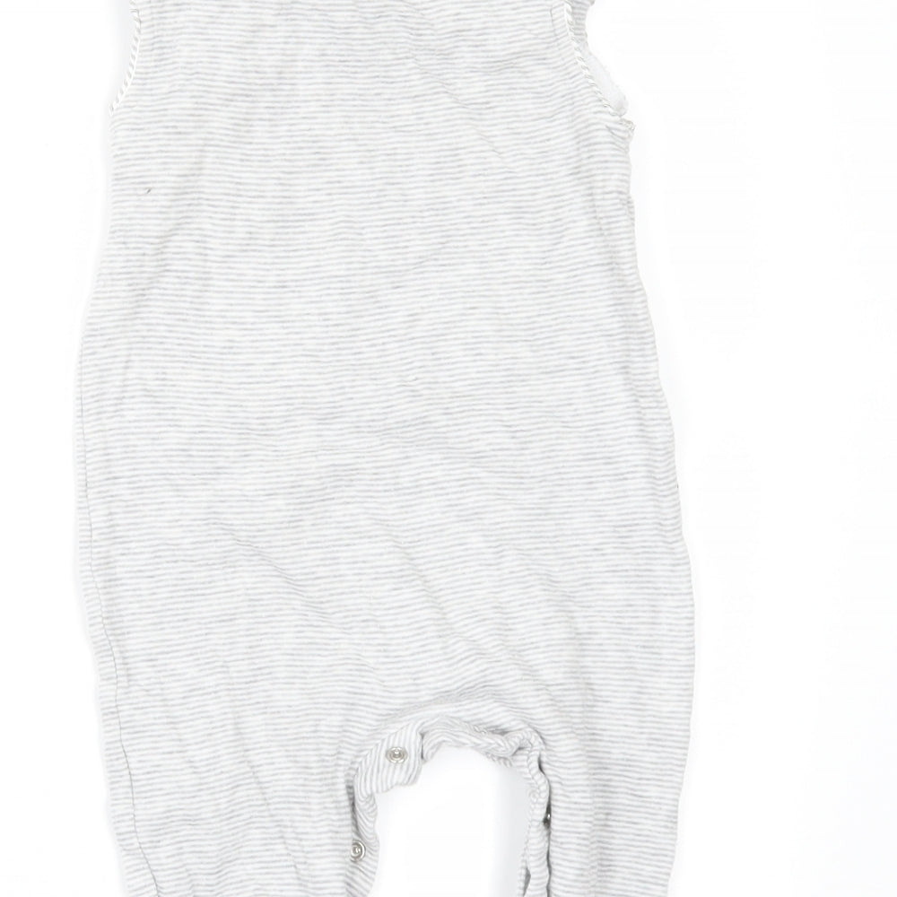 mamas & papas Boys Grey   Dungaree One-Piece Size 9-12 Months