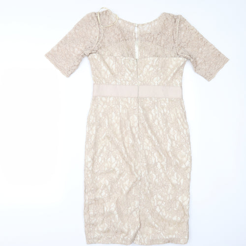 M&Co Womens Ivory   Ball Gown  Size 10