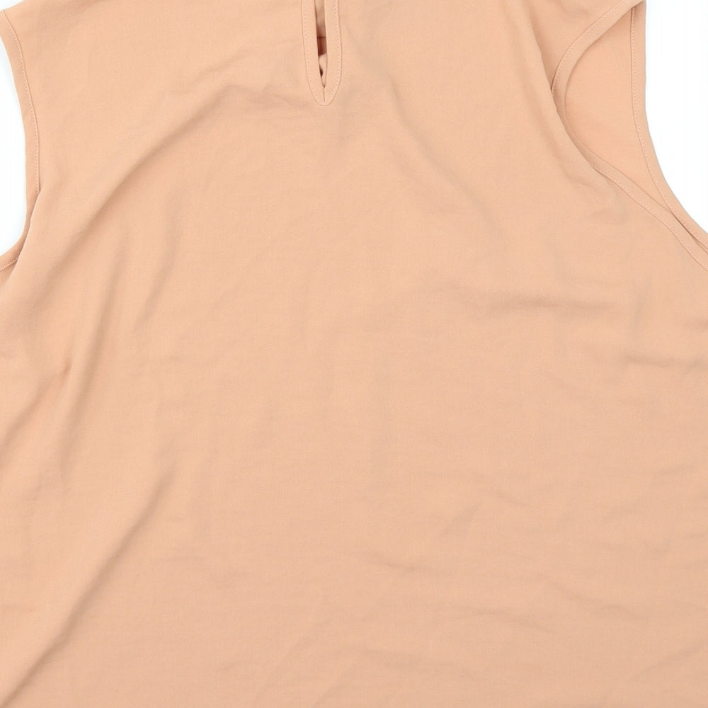M&Co Womens Pink   Tunic Blouse Size 22
