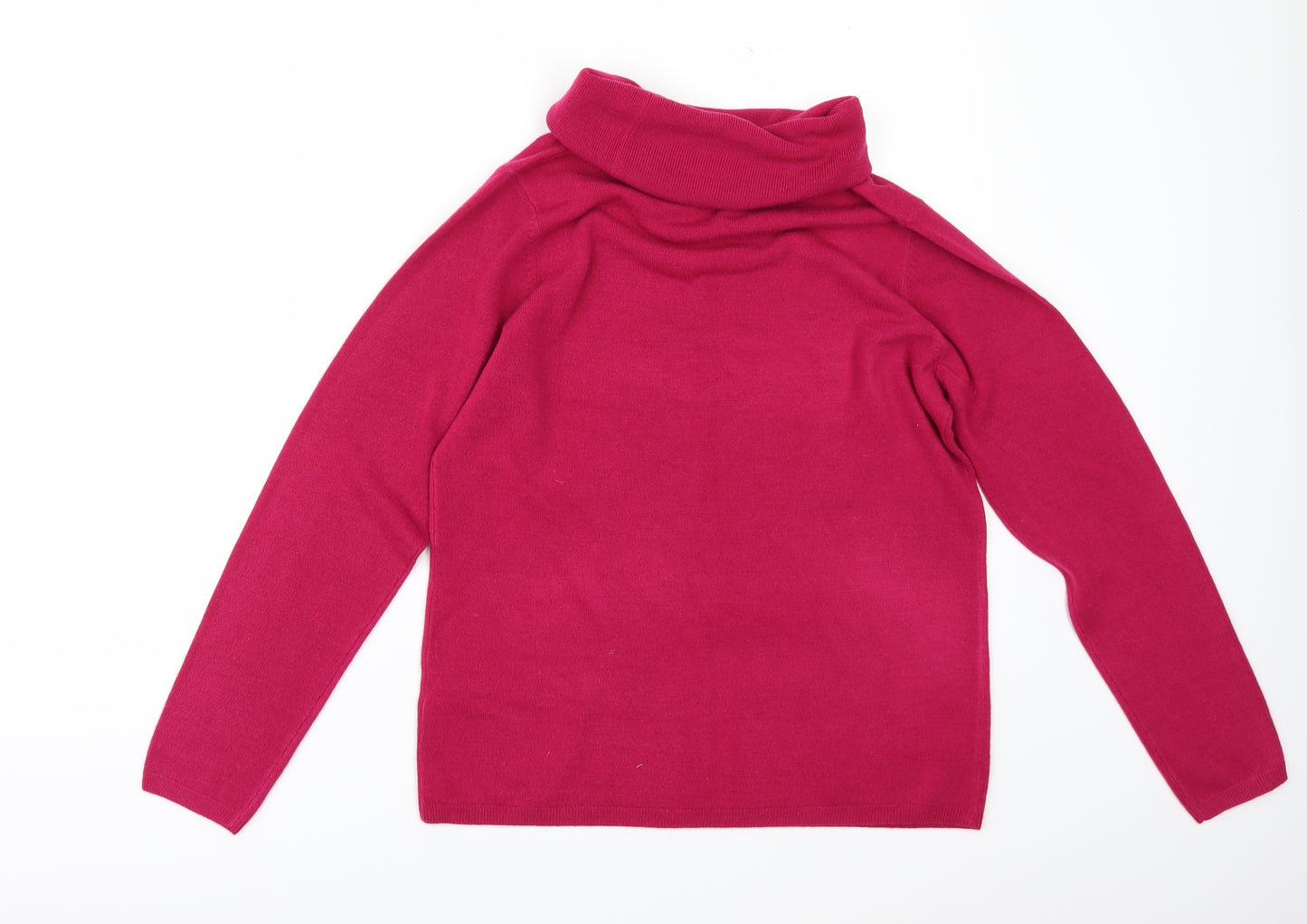 M&Co Womens Pink   Pullover Jumper Size 10