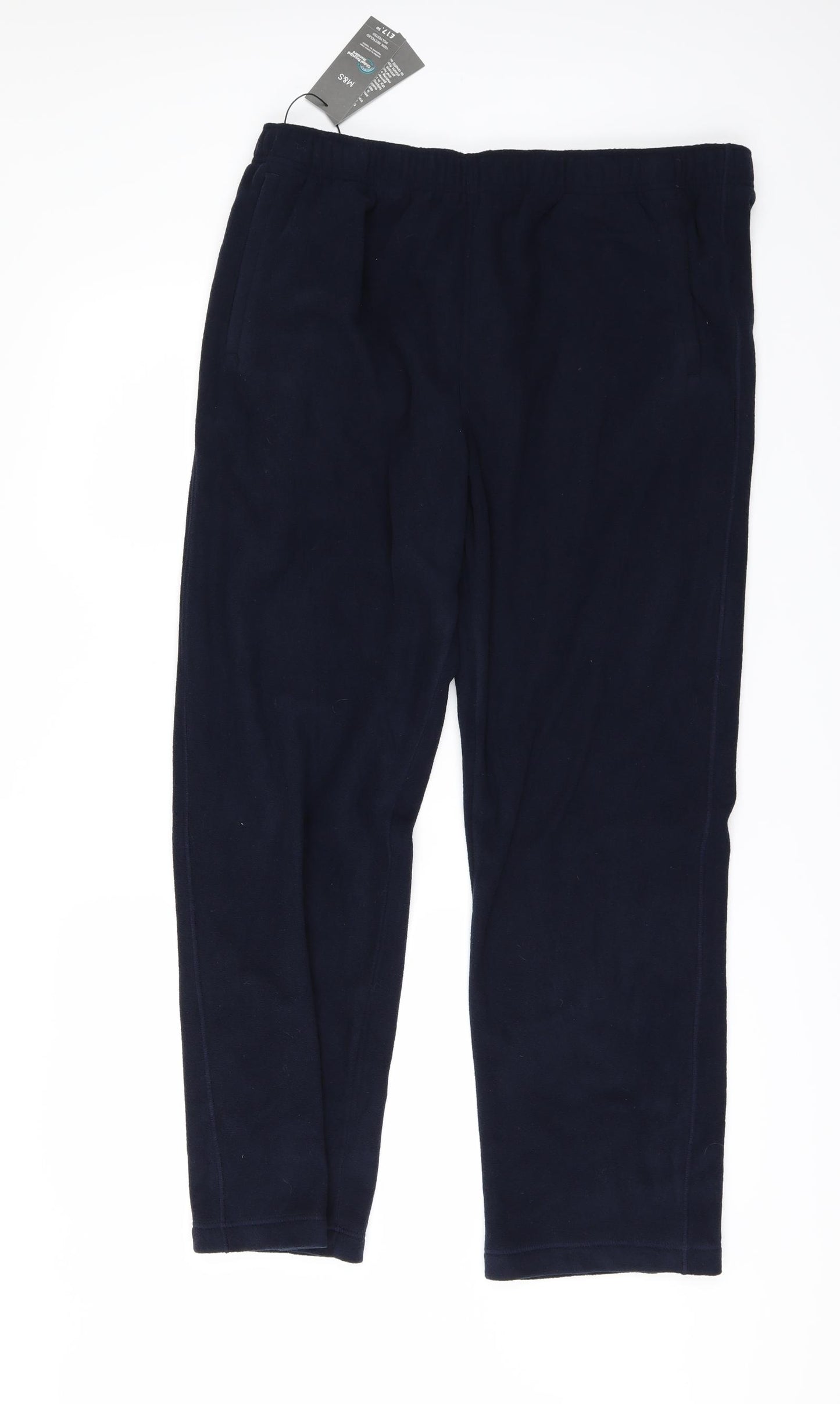 Marks and Spencer Mens Blue   Jogger Trousers Size 39 L30 in