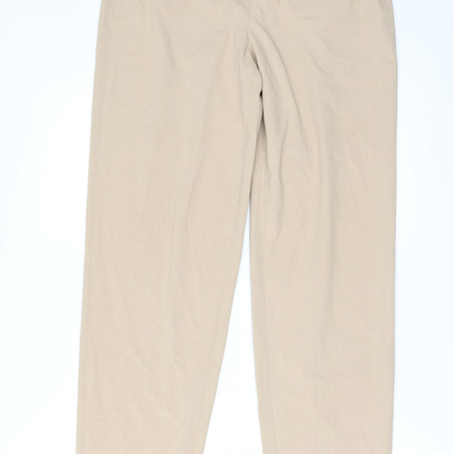TRU TRUSSARDI Womens Beige   Trousers  Size 34 in L30 in