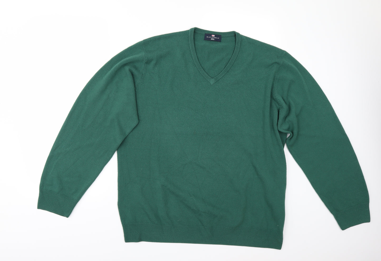 Marks and Spencer Mens Green   Pullover Jumper Size XL