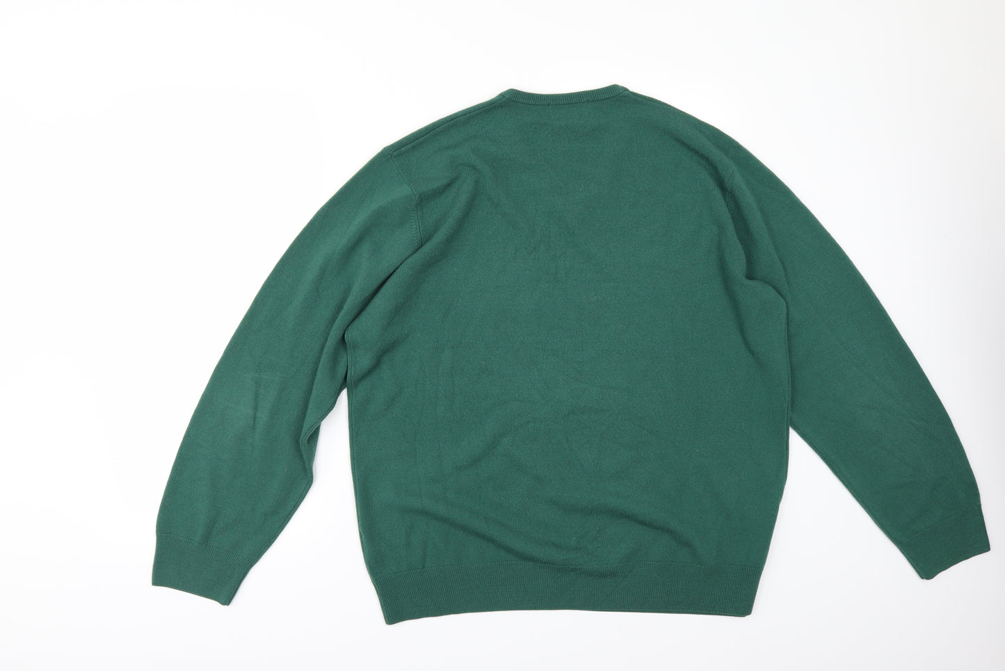 Marks and Spencer Mens Green   Pullover Jumper Size XL