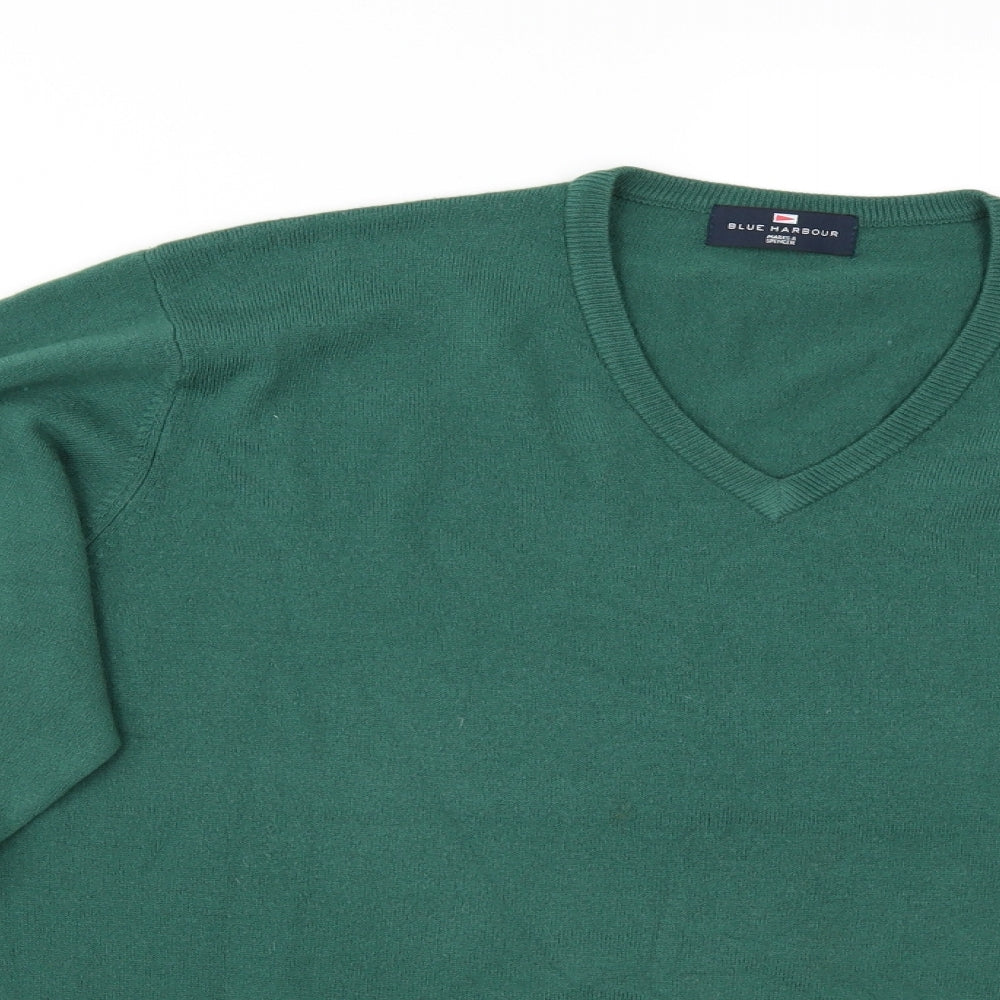 Marks and Spencer Mens Green   Pullover Jumper Size XL