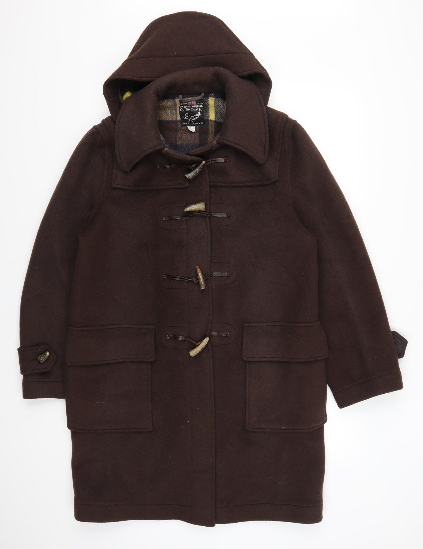 Gloverall Mens Brown   Trench Coat Coat Size S