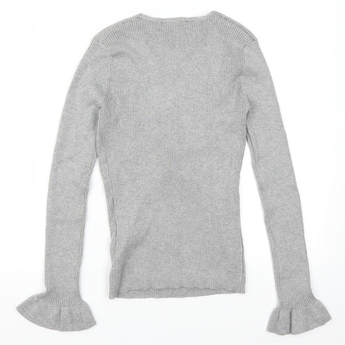 Lipsy Womens Grey   Pullover Jumper Size 10