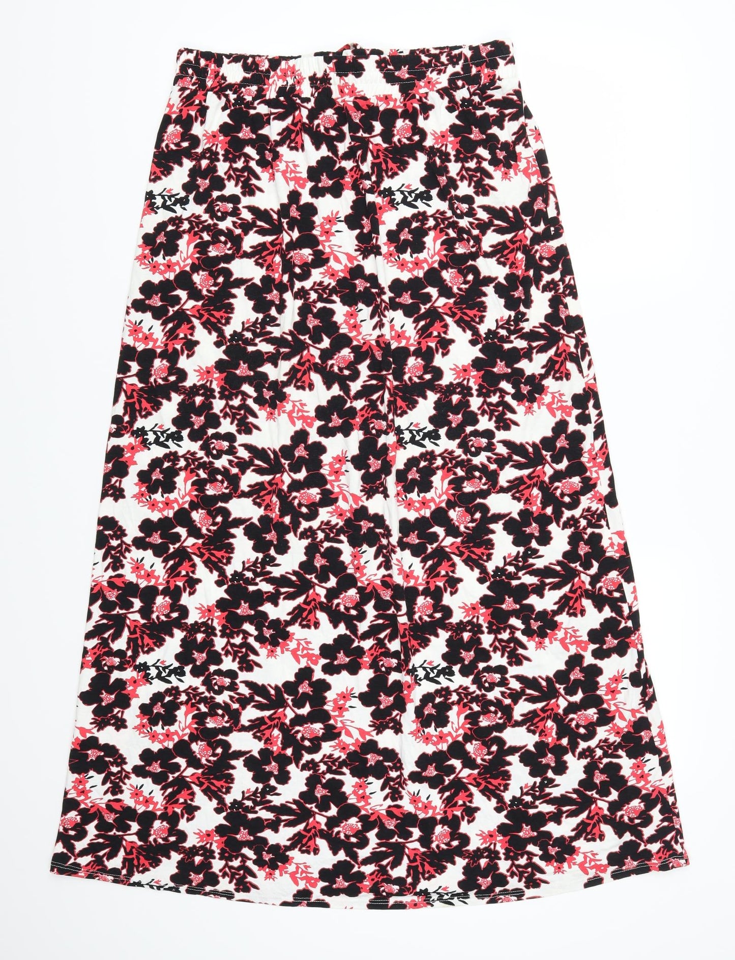 George Womens Pink Floral  Maxi Skirt Size 12