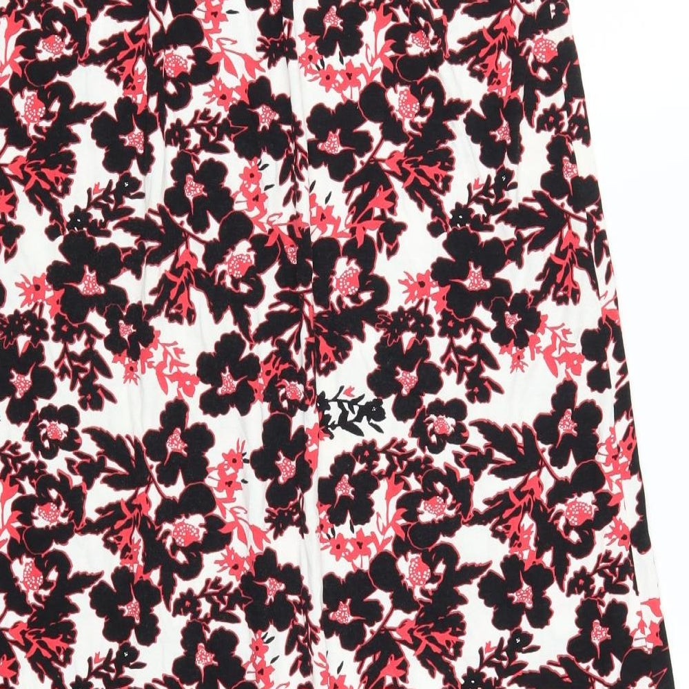 George Womens Pink Floral  Maxi Skirt Size 12