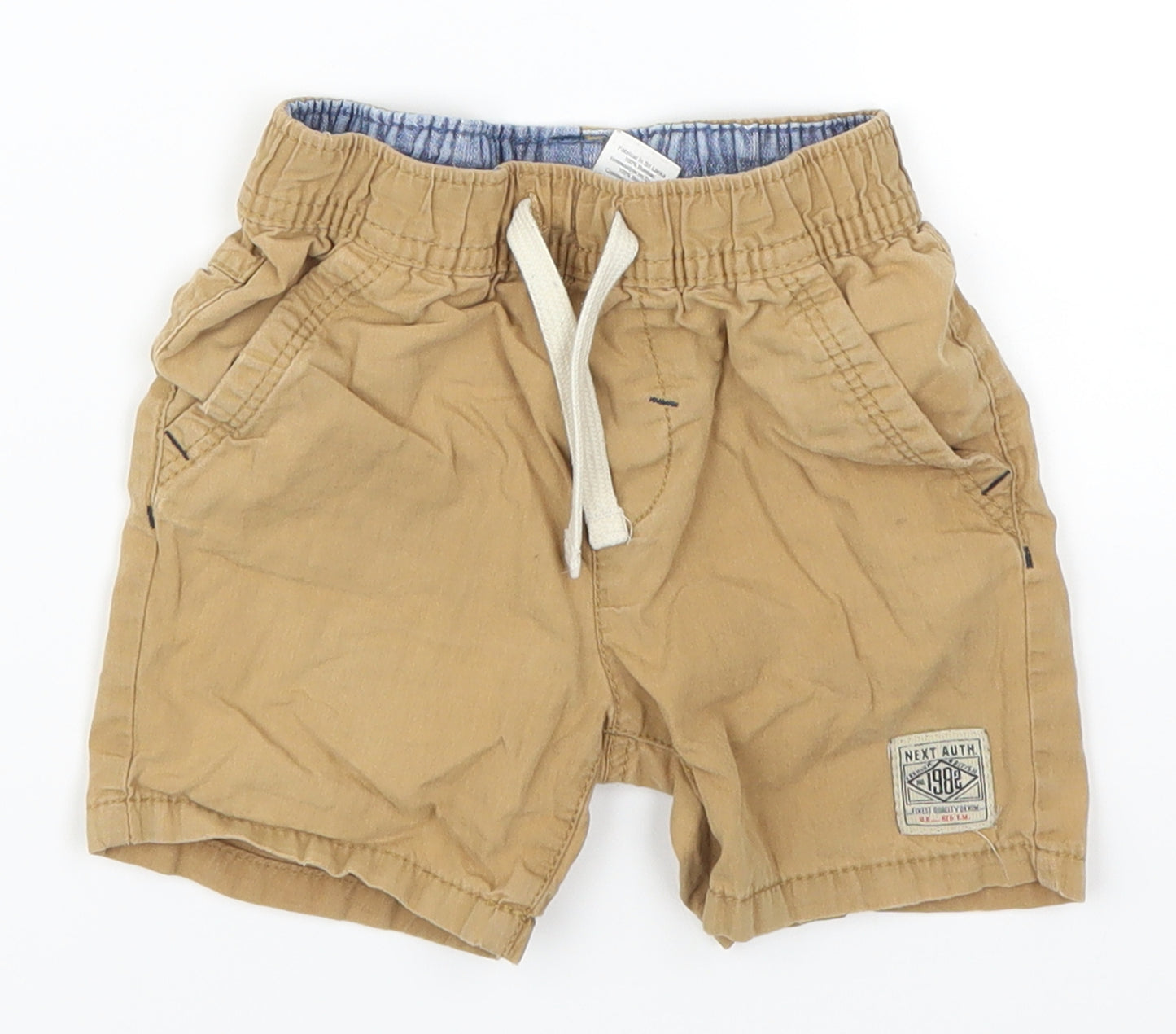 NEXT Boys Beige   Cropped Trousers Size 18-24 Months
