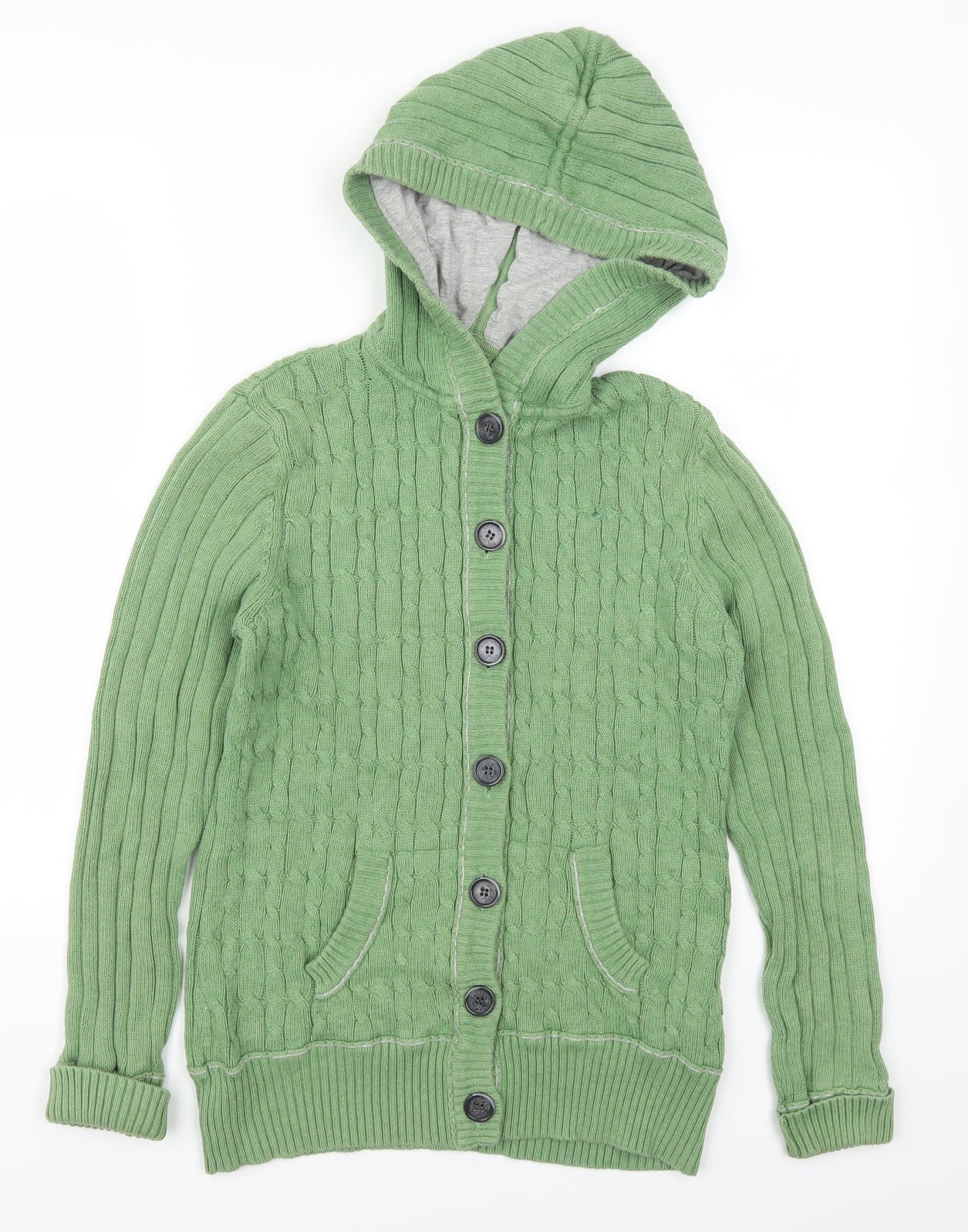 River Island Womens Green   Cardigan Jumper Size 14