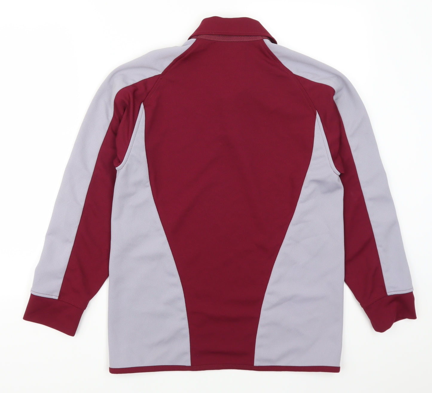 Halbro Mens Red   Pullover Sweatshirt Size S  - Grey