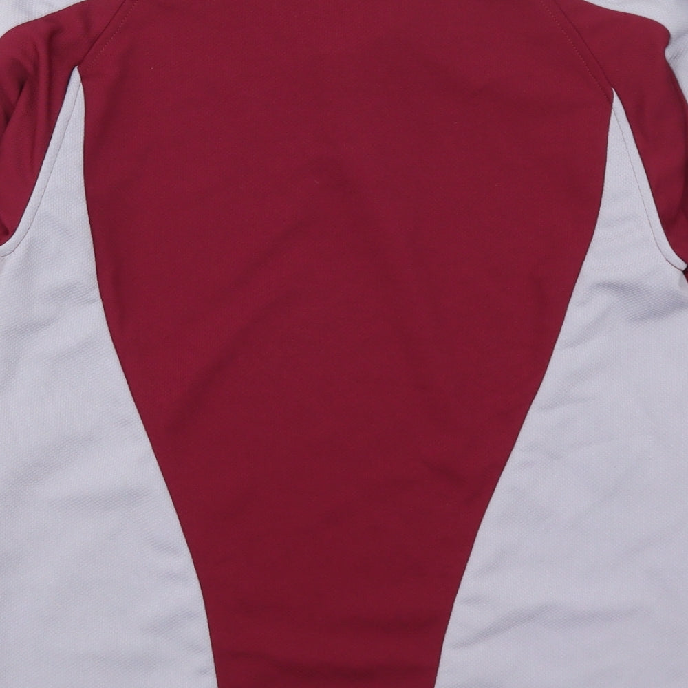 Halbro Mens Red   Pullover Sweatshirt Size S  - Grey