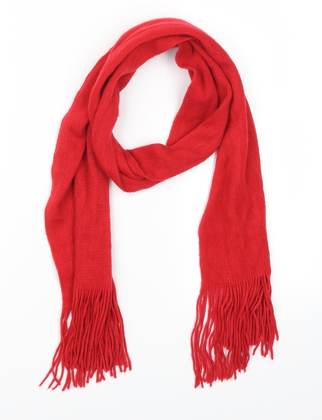 Preworn Womens Red    Scarf