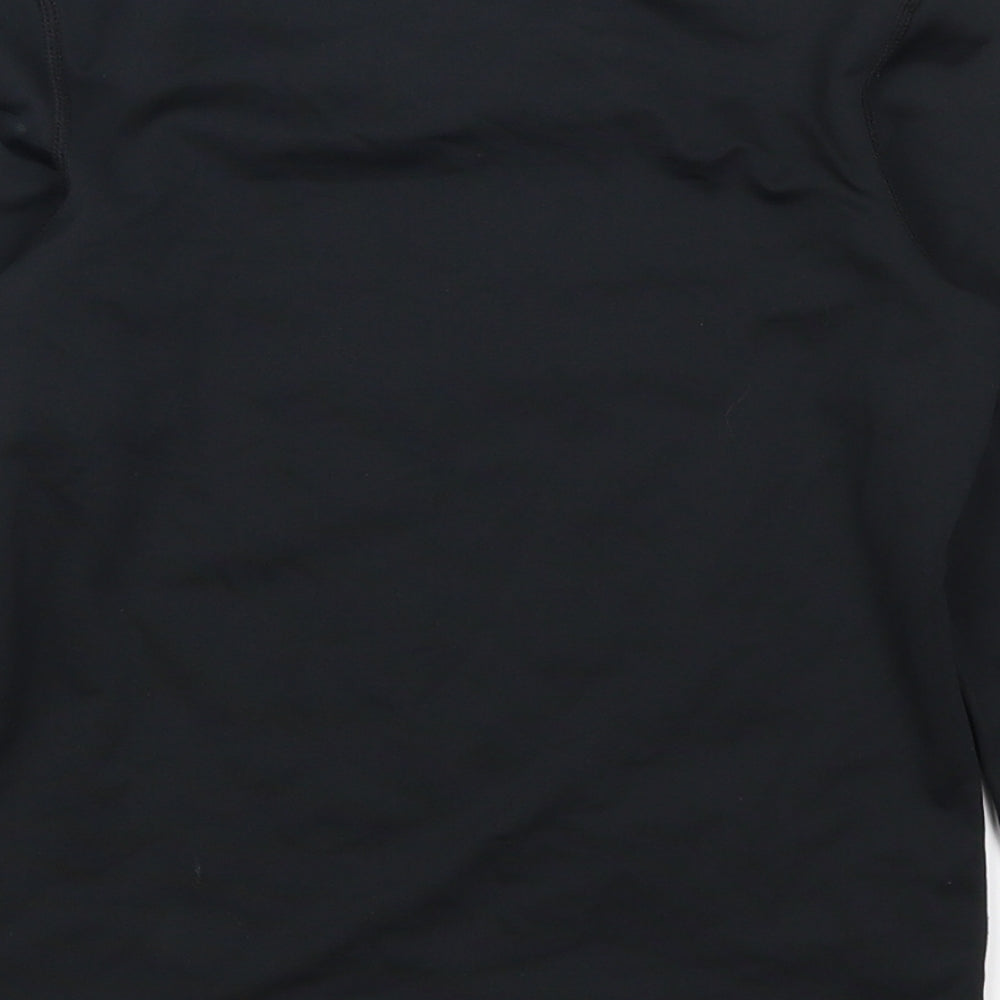 Crane Girls Black   Basic T-Shirt Size 11-12 Years