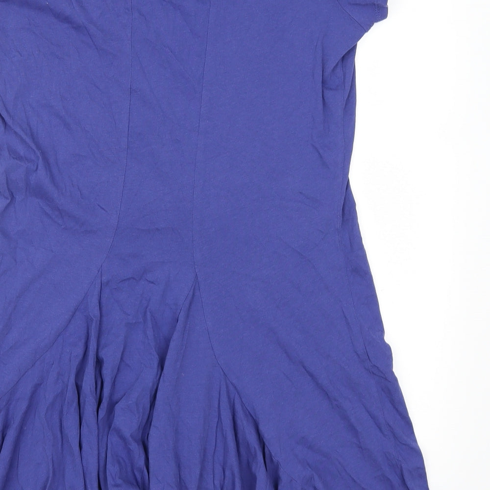 Marks and Spencer Womens Blue   Basic T-Shirt Size 14