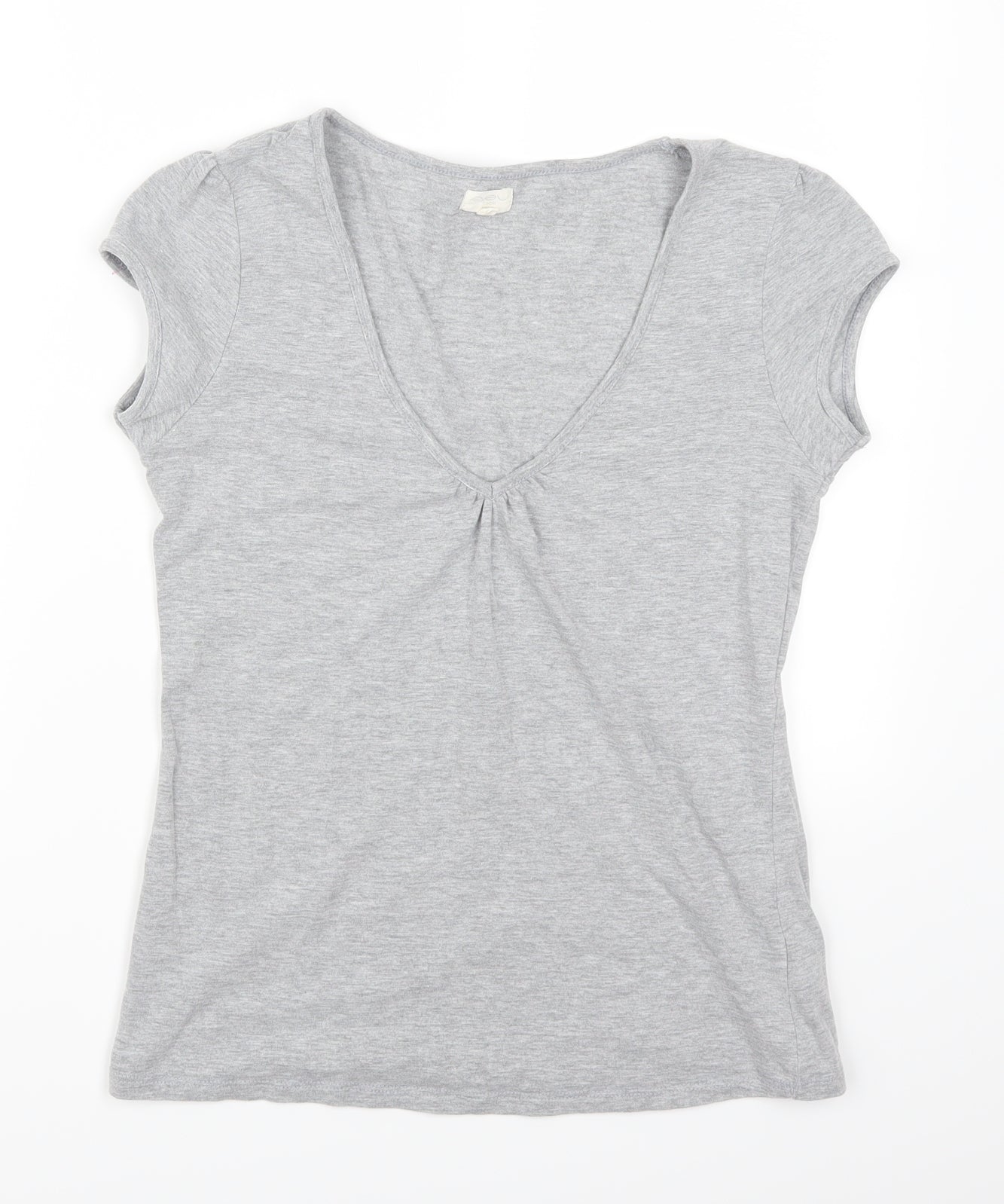 New Look Womens Grey   Basic T-Shirt Size 14