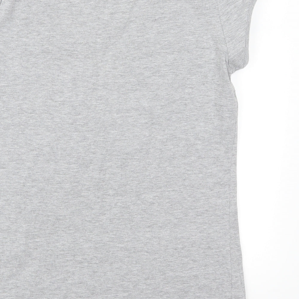 New Look Womens Grey   Basic T-Shirt Size 14