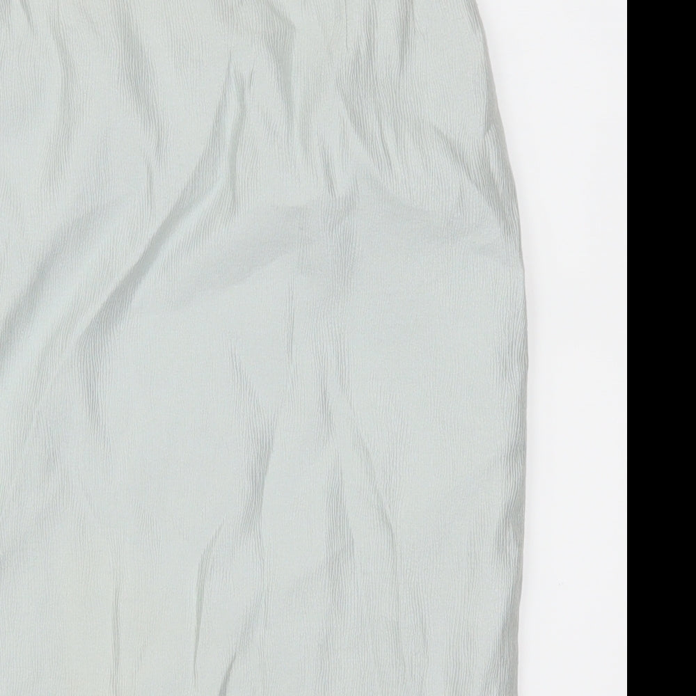 Caroline Charles Womens Green   Straight & Pencil Skirt Size 12