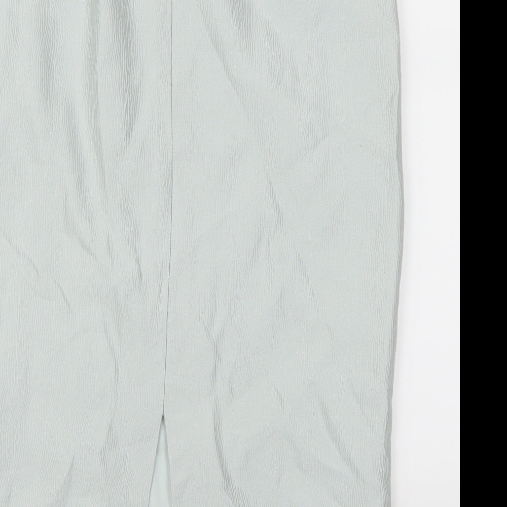 Caroline Charles Womens Green   Straight & Pencil Skirt Size 12