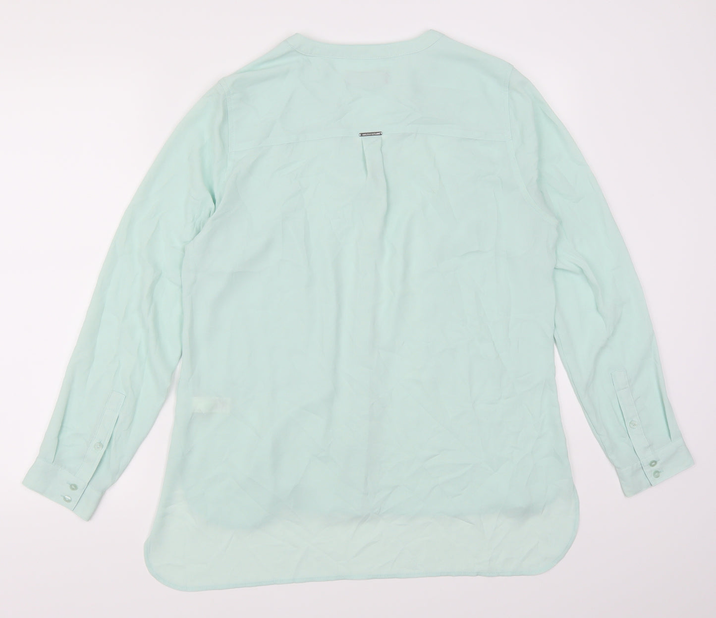 Marks and Spencer Womens Green   Basic Blouse Size 14